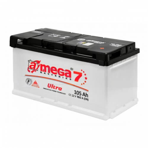 Аккумулятор Amega Ultra 105 А*ч, обратная полярность
