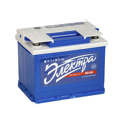 Аккумулятор Электра Optimum 60 А*ч