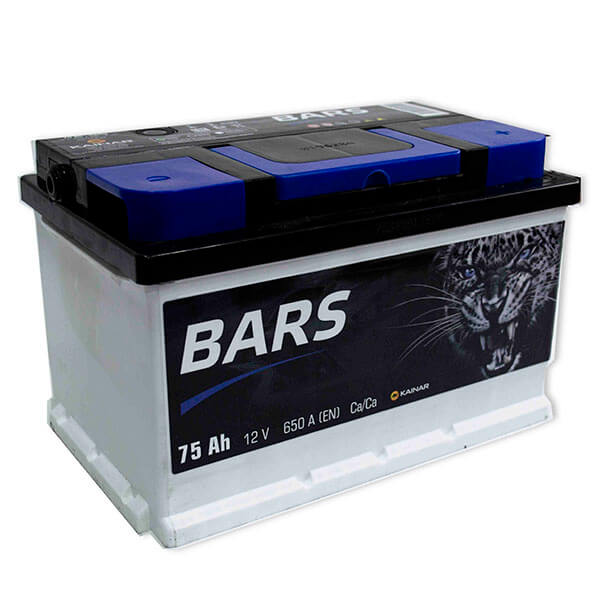 Аккумулятор BARS 6 CT-75, обратная полярность