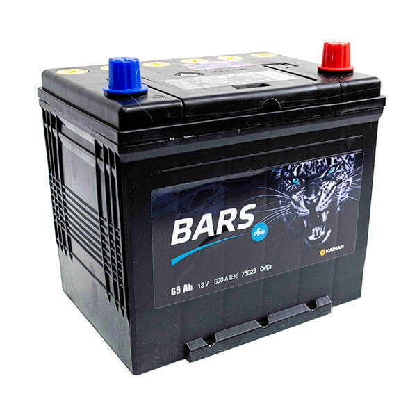 Аккумулятор BARS 75D23 6 CT - 65, обратная полярность