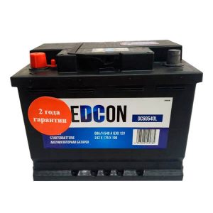 Аккумулятор EDCON DC60540R 60 Ah, обратная полярность