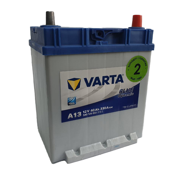 Аккумулятор  Varta Blue Dynamic 40 А*ч, обратная полярность