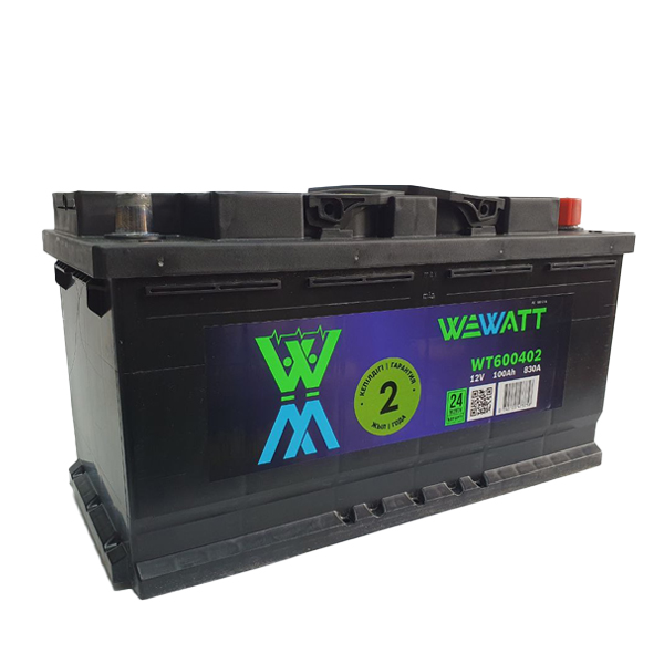 Аккумулятор  WEWATT WT600402 R, обратная полярность