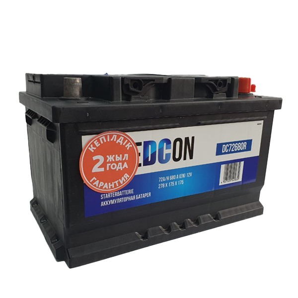 Аккумулятор EDCON DC72680R 72 Ah, обратная полярность