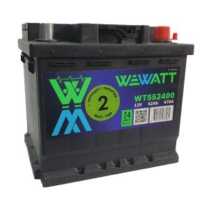 Аккумулятор  WEWATT WT552400 R, обратная полярность