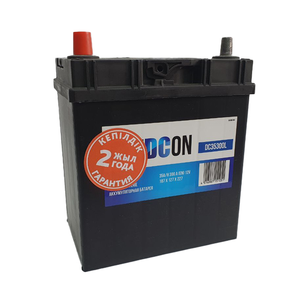 Аккумулятор EDCON DC35300L 35 Ah, прямая полярность