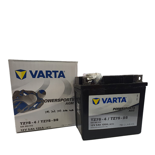 Аккумулятор Varta Powersports AGM TZ7S-4 обратная полярность