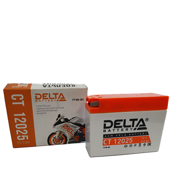 Аккумулятор Delta CT 12025, обратная полярность