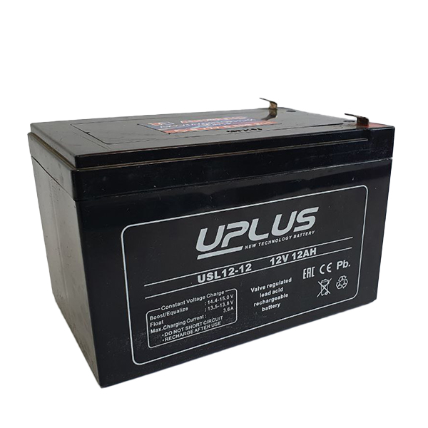 Аккумулятор Uplus USL 12-12, прямая полярность
